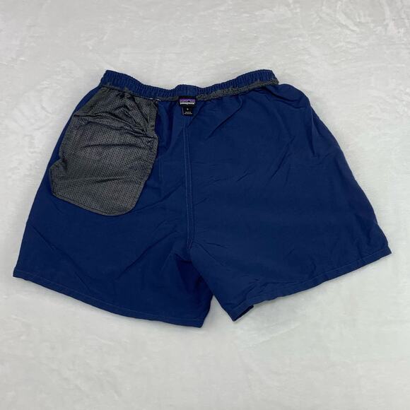 Patagonia Baggies Shorts 4" Inseam Mens Small Navy Blue Pockets *Liner Cut Out - Picture 9 of 15